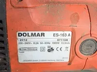 Elektrische kettingzaag dolmar es-163a - afbeelding 5 van  5