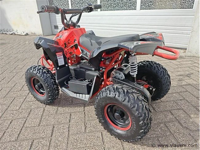 Elektrische kinderquad 1000w rood - afbeelding 5 van  22