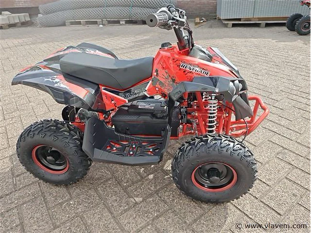 Elektrische kinderquad 1000w rood - afbeelding 10 van  22