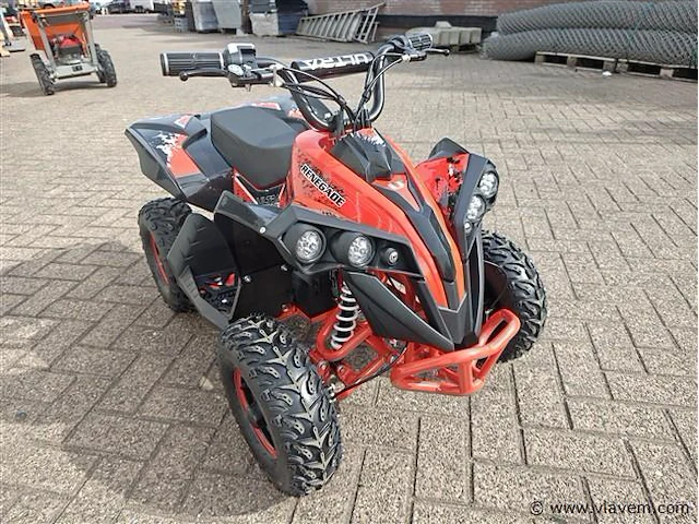 Elektrische kinderquad 1000w rood - afbeelding 11 van  22