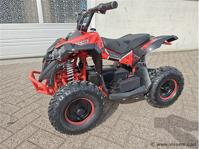 Elektrische kinderquad 1000w rood - afbeelding 1 van  22