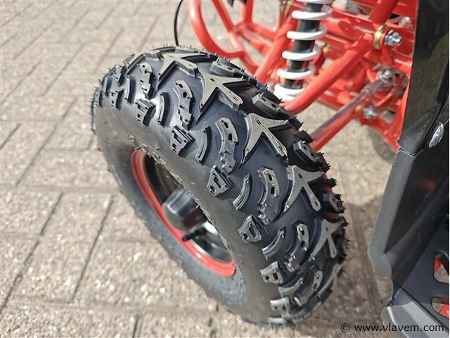 Elektrische kinderquad 1000w rood - afbeelding 14 van  22