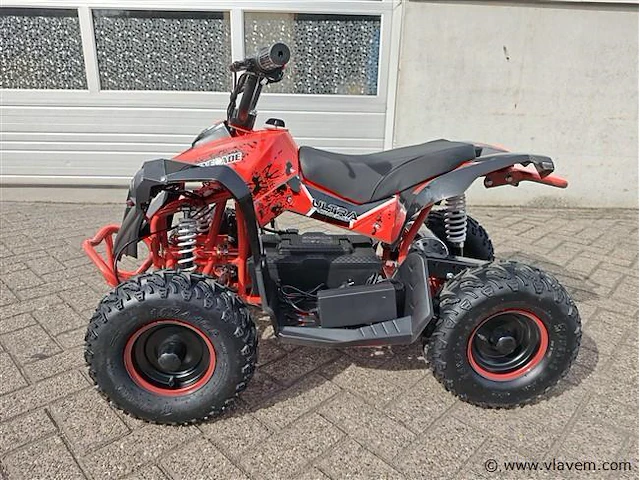 Elektrische kinderquad 1000w rood - afbeelding 12 van  22