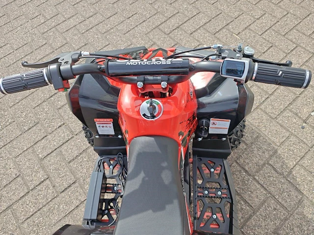 Elektrische kinderquad 1000w rood - afbeelding 5 van  22