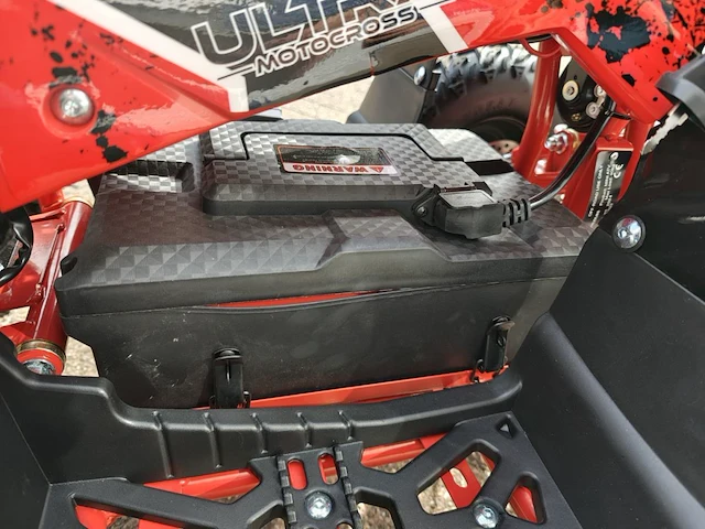 Elektrische kinderquad 1000w rood - afbeelding 8 van  22