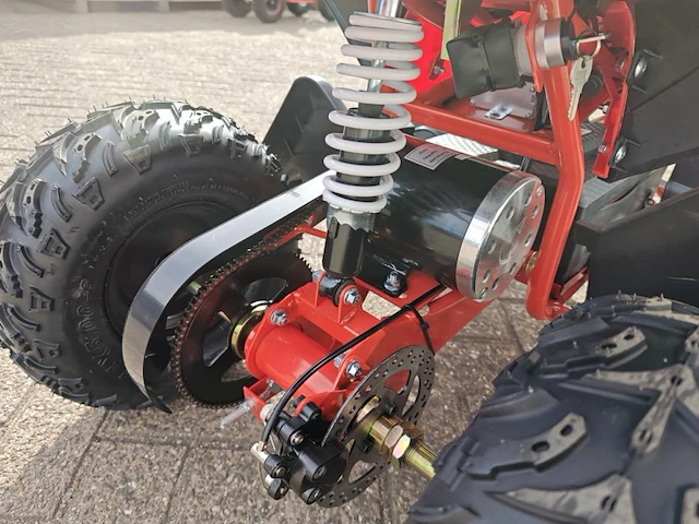 Elektrische kinderquad 1000w rood - afbeelding 13 van  22