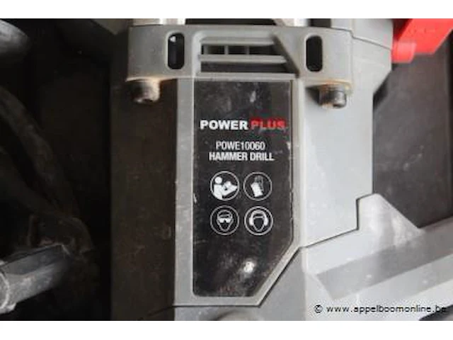 Elektrische klopboorhamer powerplus, powe10060 - afbeelding 2 van  2
