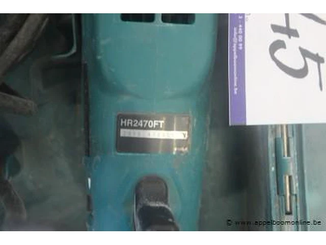 Elektrische klopboormachine makita, hr2470ft - afbeelding 2 van  2