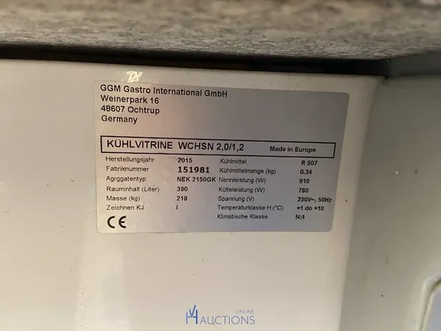 Elektrische koeltoog ggm gastro - afbeelding 15 van  17