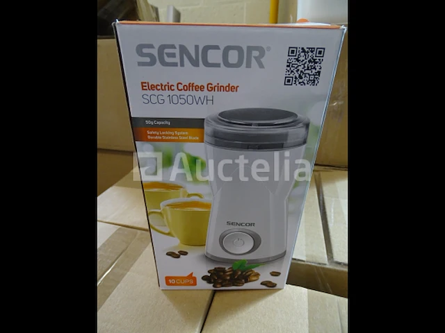 Elektrische koffiemolen - wit - 1050 w sencor - afbeelding 1 van  1