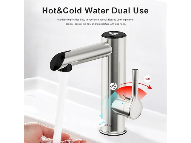 Elektrische kraan van roestvrij staal - afbeelding 2 van  4