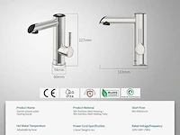 Elektrische kraan van roestvrij staal - afbeelding 3 van  4