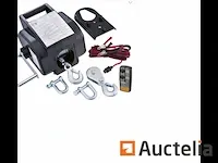 Elektrische lier 12 v 5 ton voorwaarts en achteruit ribimex pe12v/t1