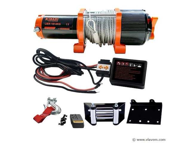 Elektrische lier 12 volt 1814kg - afbeelding 1 van  5