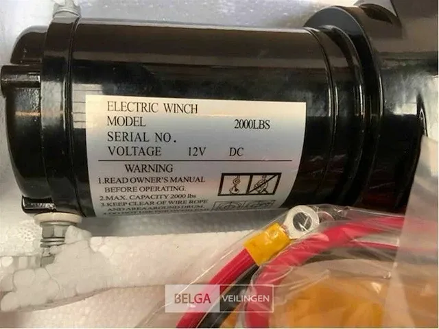 Elektrische lier 12 volt - afbeelding 3 van  5