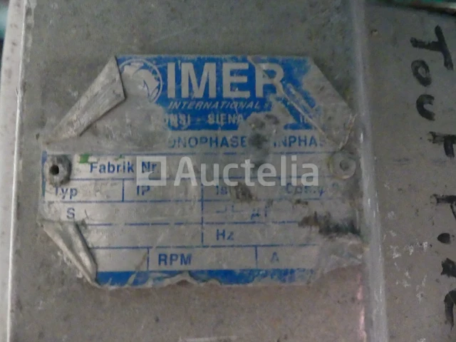 Elektrische lier met 2 imer staanders - afbeelding 4 van  9