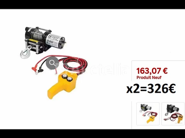 Elektrische lier - afbeelding 1 van  2