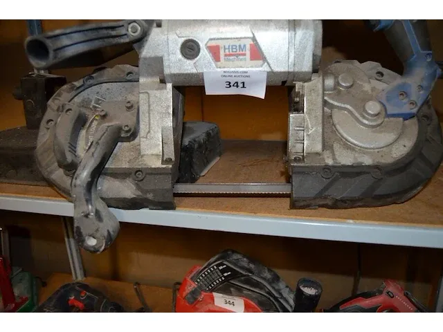 Elektrische metaalbandzaag 9494 bhm met statief - afbeelding 8 van  10