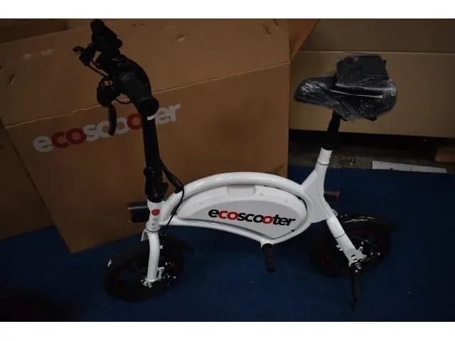 Elektrische mini-scooter wit - afbeelding 2 van  8