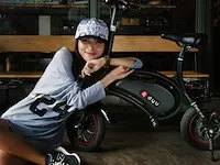 Elektrische mini-scooter wit - afbeelding 8 van  8
