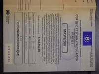 Elektrische motorfiets electra m5, 5kw, 1ste inschr 02/11/21, chassisnr lydmn4m4fk000078, 900km, kenteken i (ii ontbreekt), gelijkvormigheidsattest , 2 sleutels - afbeelding 6 van  9