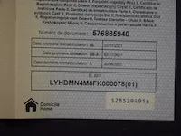 Elektrische motorfiets electra m5, 5kw, 1ste inschr 02/11/21, chassisnr lydmn4m4fk000078, 900km, kenteken i (ii ontbreekt), gelijkvormigheidsattest , 2 sleutels - afbeelding 9 van  9