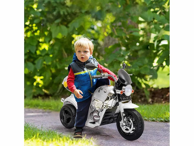 Elektrische motorfiets voor kinderen van 2 jaar scooter met 3 wielen - afbeelding 2 van  4