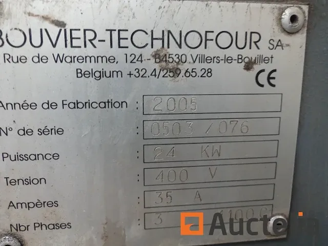 Elektrische oven bouvier tecnofour - afbeelding 2 van  9
