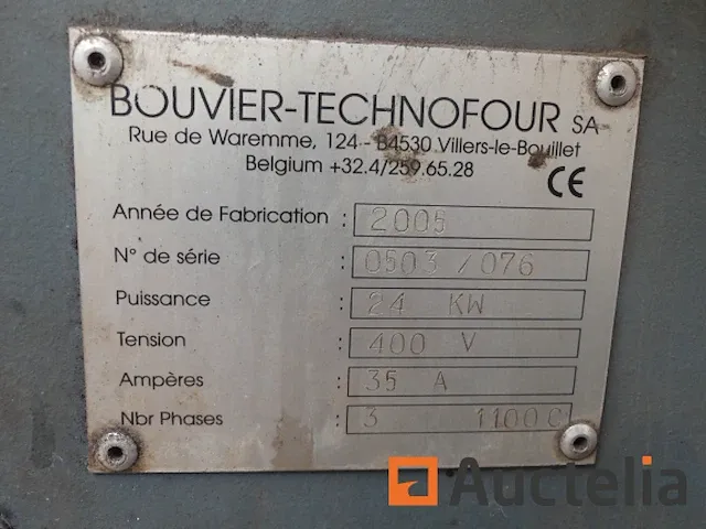 Elektrische oven bouvier tecnofour - afbeelding 3 van  9