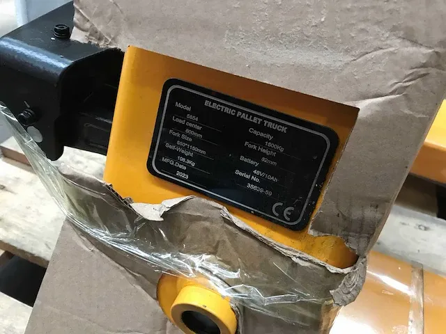 Elektrische pallettrucks - afbeelding 7 van  8