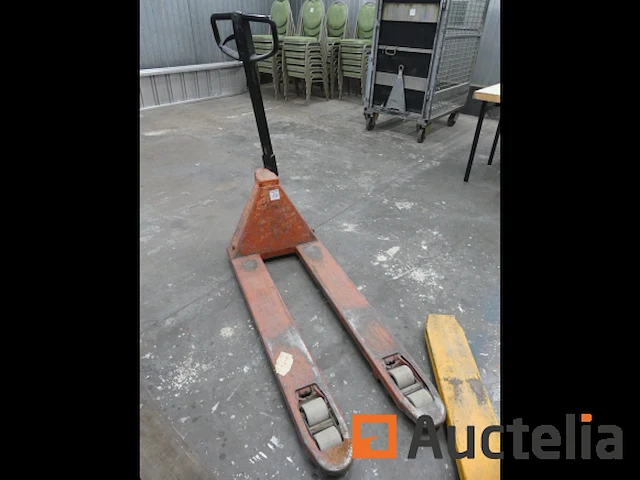 Elektrische palletwagen + handmatige palletwagen - afbeelding 4 van  8