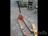 Elektrische palletwagen + handmatige palletwagen - afbeelding 4 van  8