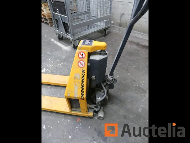 Elektrische palletwagen + handmatige palletwagen - afbeelding 6 van  8