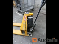 Elektrische palletwagen + handmatige palletwagen - afbeelding 6 van  8