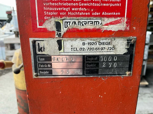 Elektrische palletwagen - afbeelding 4 van  4