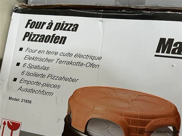 Elektrische pizza oven - afbeelding 2 van  2