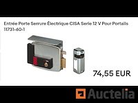 Elektrische poortsluis cisa 111731-60-1 - afbeelding 1 van  1