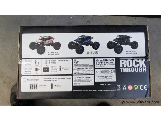 Elektrische race auto monstertruck 1:18 - afbeelding 3 van  3