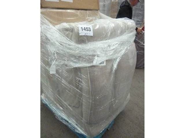 Elektrische relaxfauteuil in taupe stof - afbeelding 4 van  12
