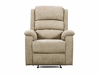 Elektrische relaxfauteuil in taupe stof - afbeelding 14 van  20