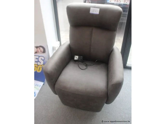 Elektrische relaxzetel rs 5036, leder bruin - afbeelding 1 van  2