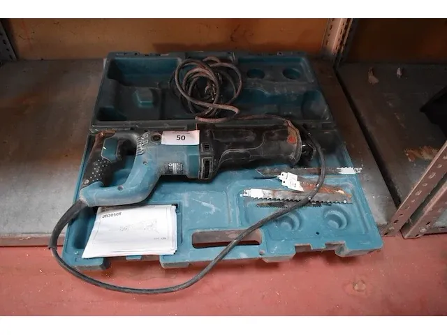 Elektrische repricazaag makita in koffer jr3050t (10) - afbeelding 1 van  5