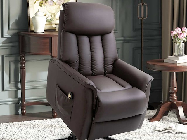 Elektrische rolstoellift fauteuil met voetsteun - afbeelding 1 van  6