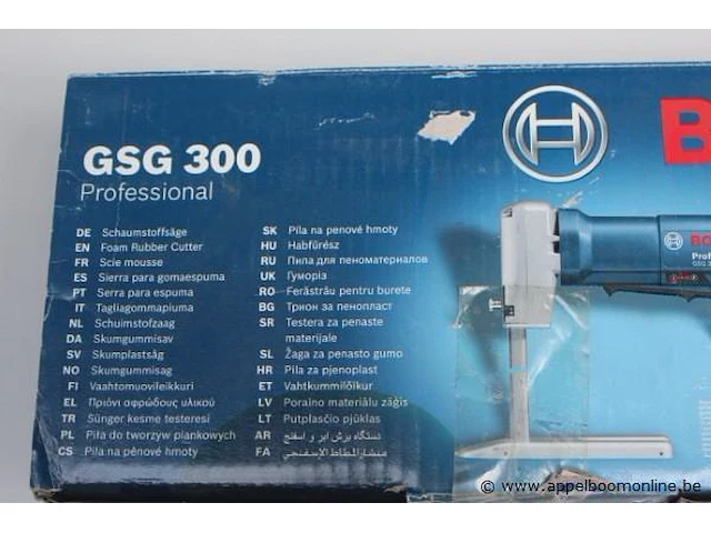 Elektrische schuimstofzaag bosch, gsg 300 - afbeelding 3 van  3