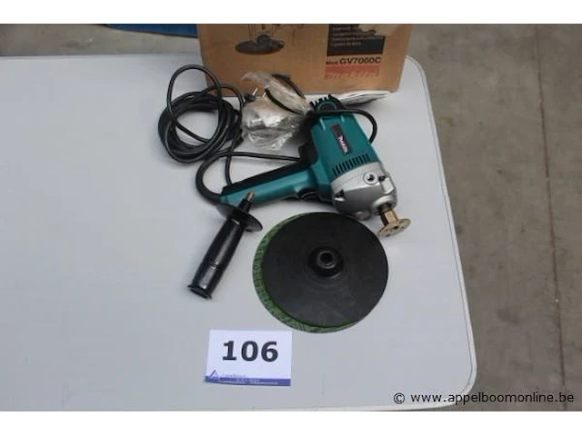 Elektrische schuurmachine makita, gv7000c - afbeelding 1 van  2