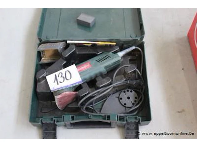 Elektrische schuurmachine metabo, dse 300 - afbeelding 1 van  2