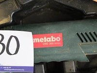 Elektrische schuurmachine metabo, dse 300 - afbeelding 2 van  2