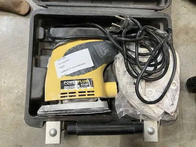 Elektrische schuurmachine powerplus - afbeelding 2 van  2