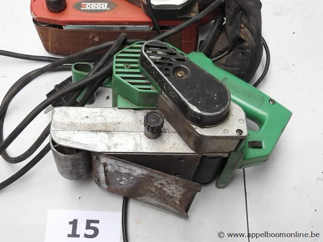 Elektrische schuurmachine xceed en schaafmachine - afbeelding 3 van  3