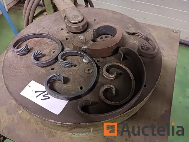Elektrische scroll buigmachine smeedwerk - afbeelding 2 van  11